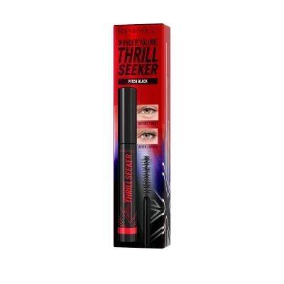 Rimmel London Thrill Seeker Tusz do rzęs dla kobiet 8 ml Odcień Pitch Black