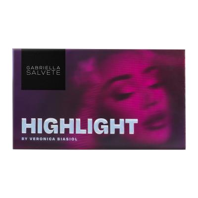 Gabriella Salvete Party Calling Highlight Palette Rozświetlacz dla kobiet 8,4 g Odcień Icy &amp; Body