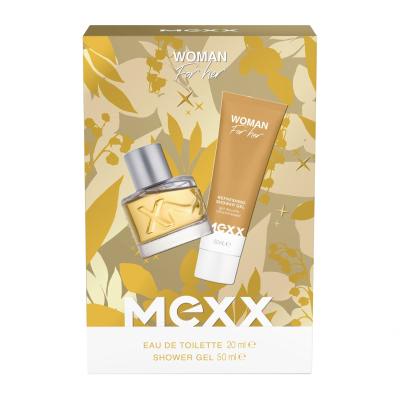 Mexx Woman Zestaw woda toaletowa 20 ml + żel pod prysznic 50 ml