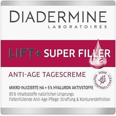 Diadermine Lift+ Super Filler Anti-Age Day Cream Krem do twarzy na dzień dla kobiet 50 ml