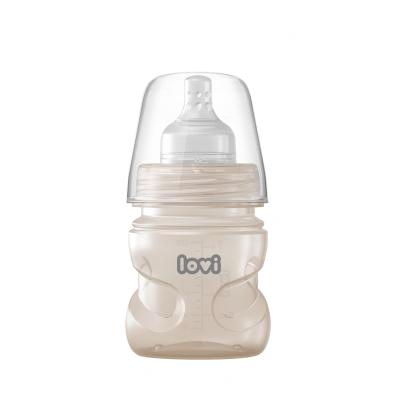 LOVI Trends Bottle 0m+ Beige Butelki dla niemowląt dla dzieci 120 ml