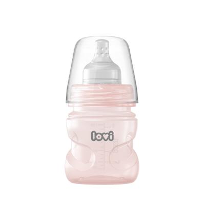 LOVI Trends Bottle 0m+ Pink Butelki dla niemowląt dla dzieci 120 ml