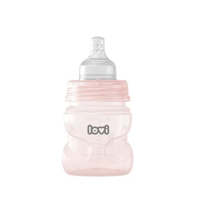 LOVI Trends Bottle 0m+ Pink Butelki dla niemowląt dla dzieci 120 ml