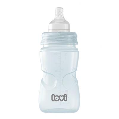 LOVI Trends Bottle 3m+ Green Butelki dla niemowląt dla dzieci 250 ml