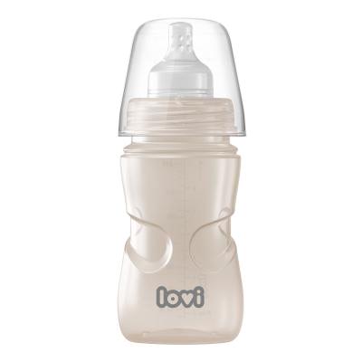 LOVI Trends Bottle 3m+ Beige Butelki dla niemowląt dla dzieci 250 ml