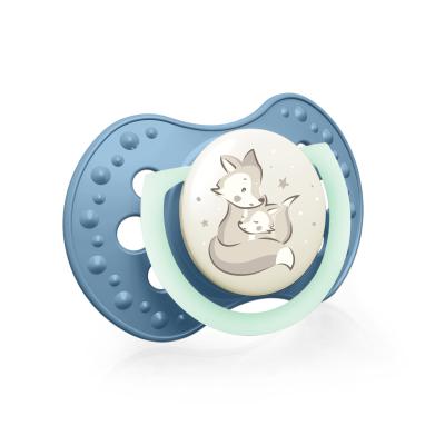 LOVI Night &amp; Day Dynamic Soother Boy 6-18m Smoczek dla dzieci 2 szt