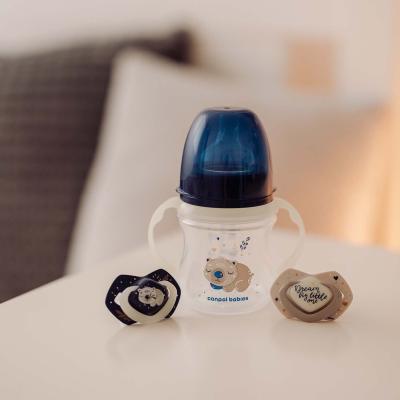 Canpol babies Sleepy Koala Easy Start Anti-Colic Bottle Blue 0m+ Butelki dla niemowląt dla dzieci 120 ml