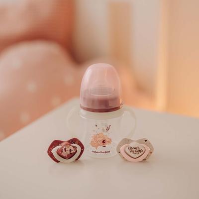 Canpol babies Sleepy Koala Easy Start Anti-Colic Bottle Pink 0m+ Butelki dla niemowląt dla dzieci 120 ml