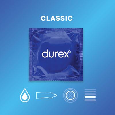 Durex Classic Prezerwatywy dla mężczyzn Zestaw