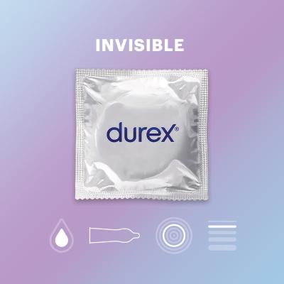 Durex Invisible Prezerwatywy dla mężczyzn Zestaw