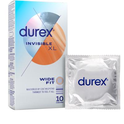 Durex Invisible XL Prezerwatywy dla mężczyzn Zestaw