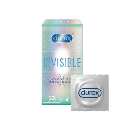 Durex Invisible Slim Prezerwatywy dla mężczyzn Zestaw