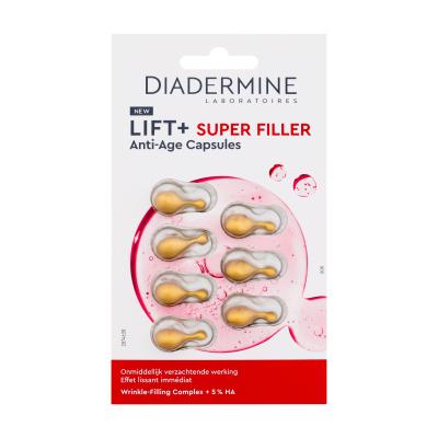 Diadermine Lift+ Super Filler Capsules Serum do twarzy dla kobiet 7 szt