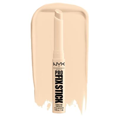 NYX Professional Makeup Pro Fix Stick Correcting Concealer Korektor dla kobiet 1,6 g Odcień 01 Pale