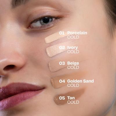 Gabriella Salvete Soulmatte Hyaluronic Foundation Podkład dla kobiet 30 ml Odcień 01C Porcelain Cold