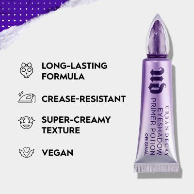 Urban Decay Eyeshadow Primer Potion Anti-Aging Baza pod cienie do oczu dla kobiet 5 ml Odcień Nude