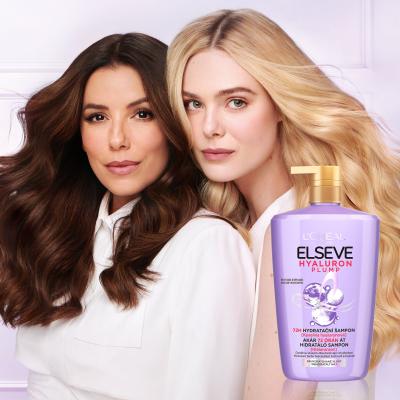 L&#039;Oréal Paris Elseve Hyaluron Plump Moisture Shampoo Szampon do włosów dla kobiet 1000 ml