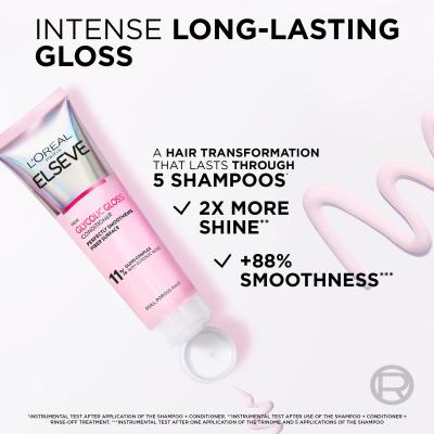 L&#039;Oréal Paris Elseve Glycolic Gloss Conditioner Odżywka dla kobiet 150 ml