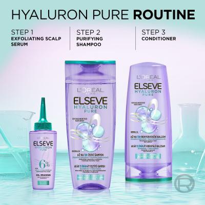 L&#039;Oréal Paris Elseve Hyaluron Pure Szampon do włosów dla kobiet 400 ml