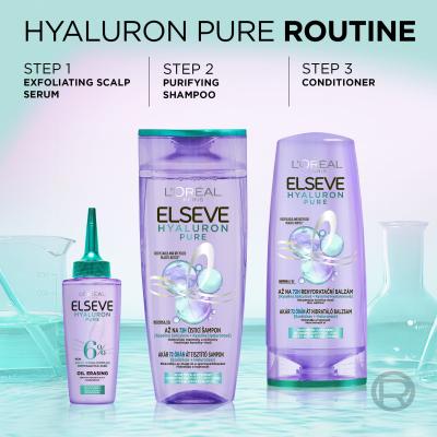 L&#039;Oréal Paris Elseve Hyaluron Pure Oil Erasing Scalp Serum Serum do włosów dla kobiet 102 ml