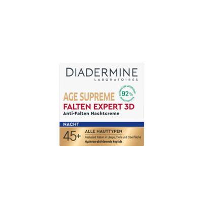 Diadermine Age Supreme Wrinkle Expert 3D Night Cream Krem na noc dla kobiet 50 ml