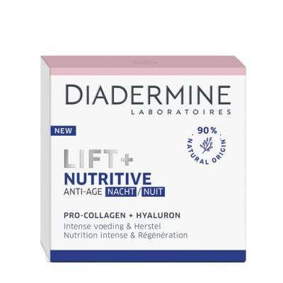 Diadermine Lift+ Nutri-Lifting Anti-Age Night Cream Krem na noc dla kobiet 50 ml