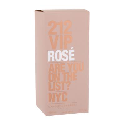 Carolina Herrera 212 VIP Rosé Woda perfumowana dla kobiet 80 ml uszkodzony flakon