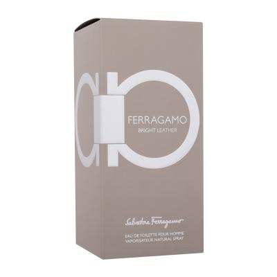 Ferragamo Ferragamo Bright Leather Woda toaletowa dla mężczyzn 100 ml Uszkodzone pudełko