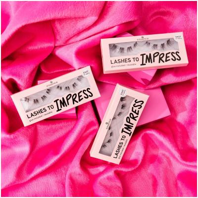 Essence Lashes To Impress 08 Pre-Cut Lashes Sztuczne rzęsy dla kobiet 1 szt