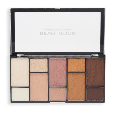 Makeup Revolution London Reloaded Dimension Eyeshadow Palette Cienie do powiek dla kobiet 24,5 g Odcień Neutral Charm