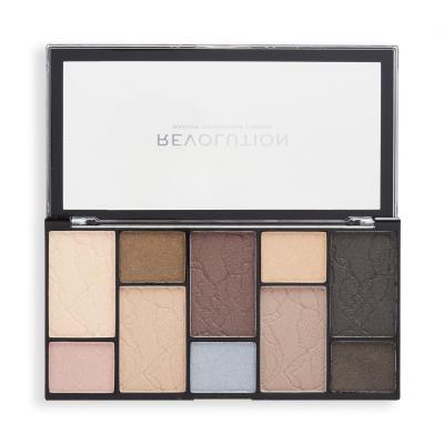 Makeup Revolution London Reloaded Dimension Eyeshadow Palette Cienie do powiek dla kobiet 24,5 g Odcień Impulse Smoked