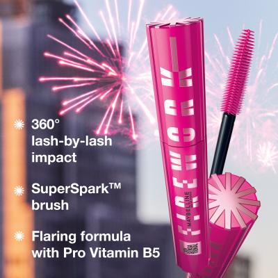 Maybelline Lash Sensational Firework Tusz do rzęs dla kobiet 10 ml Odcień Black