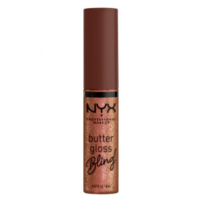 NYX Professional Makeup Butter Gloss Bling Błyszczyk do ust dla kobiet 8 ml Odcień 08 HU$TLA