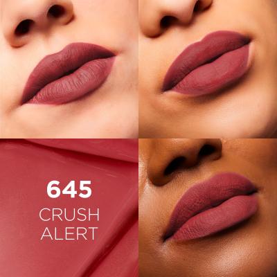 L&#039;Oréal Paris Infaillible Matte Resistance Lipstick Pomadka dla kobiet 5 ml Odcień 645 Crush Alert