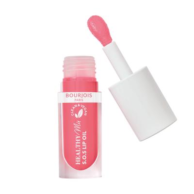 BOURJOIS Paris Healthy Mix Clean &amp; Vegan S.O.S Lip Oil Olejek do ust dla kobiet 4,5 ml Odcień 2 Melon Amour