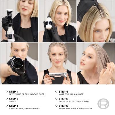 L&#039;Oréal Paris Préférence Le Blonding Toner Farba do włosów dla kobiet 60 ml Odcień Platinum Ice Uszkodzone pudełko