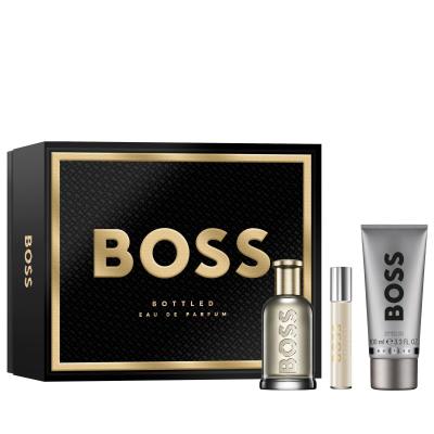 HUGO BOSS Boss Bottled Zestaw woda perfumowana 100 ml + woda perfumowana 10 ml + żel pod prysznic 100 ml