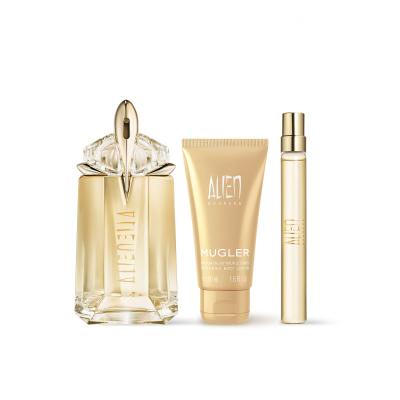 Mugler Alien Goddess SET1 Zestaw woda perfumowana 60 ml + woda perfumowana 10 ml + mleczko do ciała 50 ml