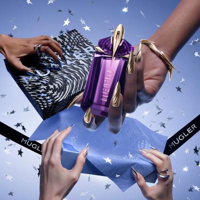 Mugler Alien Zestaw woda perfumowana 60 ml + mleczko do ciała 50 ml + woda perfumowana 10 ml