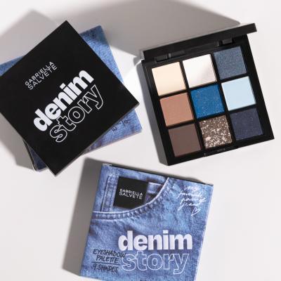 Gabriella Salvete Denim Story Eyeshadow Palette Cienie do powiek dla kobiet 34 g