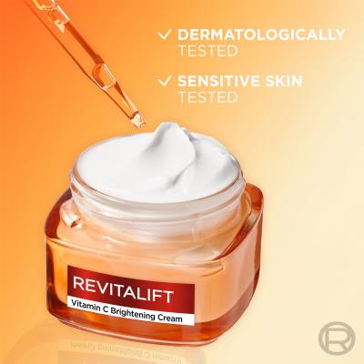 L&#039;Oréal Paris Revitalift Vitamin C Brightening Cream Krem do twarzy na dzień dla kobiet 50 ml