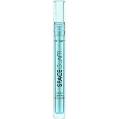 Catrice Space Glam Liquid Chrome Eyeshadow Cienie do powiek dla kobiet 2,2 ml Odcień 010 Milky Way