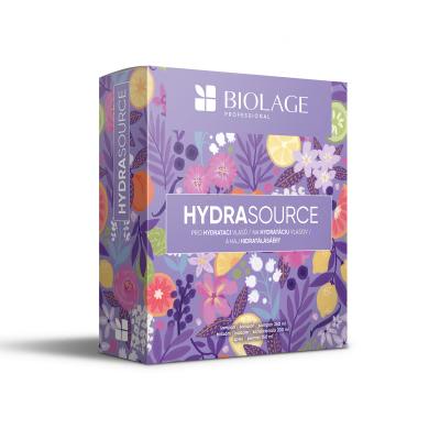 Biolage Hydra Source Zestaw szampon Hydra Source 250 ml + odżywka Hydra Source 200 ml + olej do włosów All-In-One Multi-Benefit Oil 125 ml