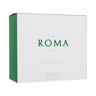 Laura Biagiotti Roma Uomo Green Swing Woda toaletowa dla mężczyzn 200 ml