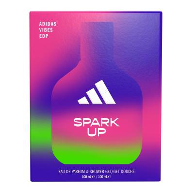 Adidas Vibes Spark Up Zestaw woda perfumowana 100 ml + żel pod prysznic 100 ml