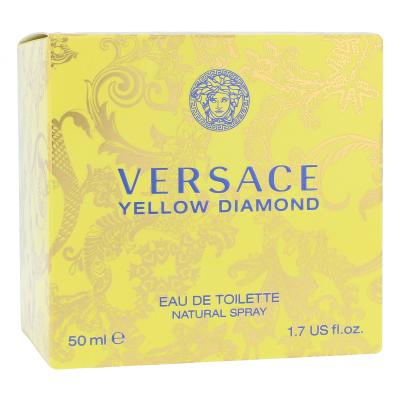 Versace Yellow Diamond Woda toaletowa dla kobiet 50 ml Uszkodzone pudełko