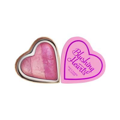 Makeup Revolution London I Heart Makeup Blushing Hearts Róż dla kobiet 10 g Odcień Bursting With Love