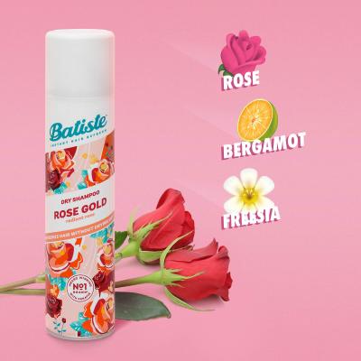 Batiste Rose Gold Suchy szampon dla kobiet 200 ml