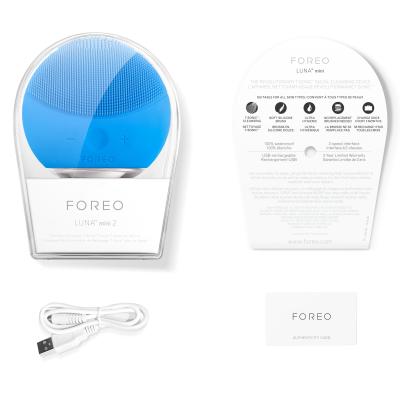 Foreo LUNA™ Mini 2 T-Sonic Facial Cleansing Device Szczoteczka dla kobiet 1 szt Odcień Aquamarine