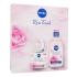 Nivea Rose Touch Zestaw Krem do twarzy na dzień 50 ml + micelarna woda 400 ml